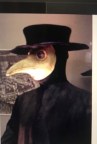 black plague mask